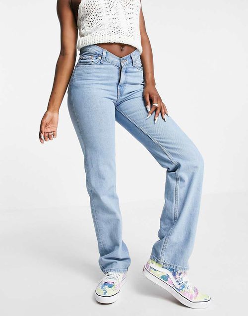 Twin cotton denim jeans in blue - MBLUE