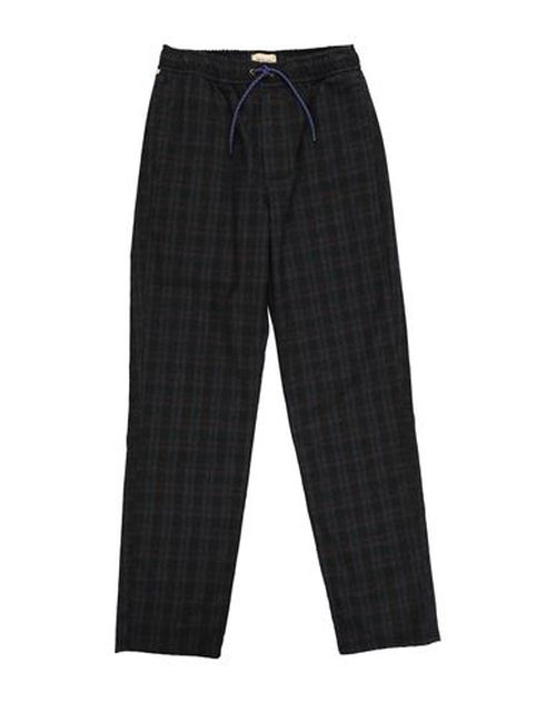 Kid Boy Pants Dark brown Size 14 Polyester, Cotton, Viscose, Elastane
