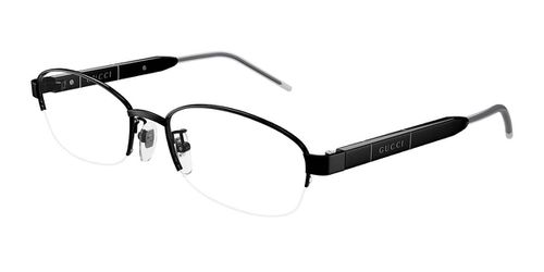 Gucci GG1742OJ Asian Fit 001 Women’s Eyeglasses Black Size 53 - Blue Light Block Available
