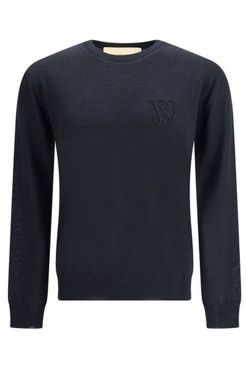 Valentino Logo Embroidered Crewneck Jumper
