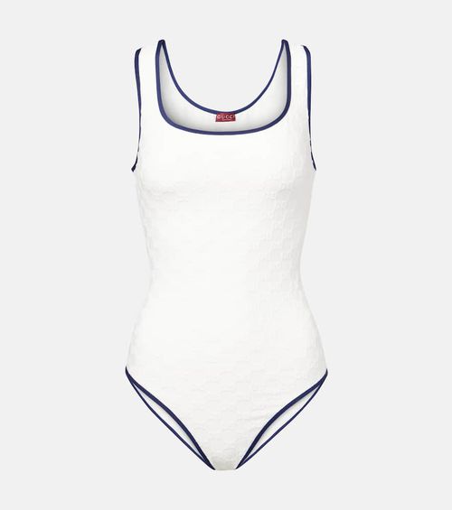 GG terry jersey swimsuit