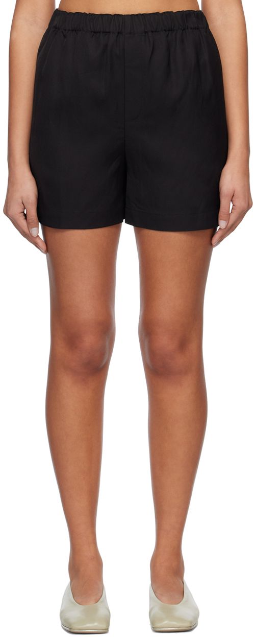 Black seto shorts