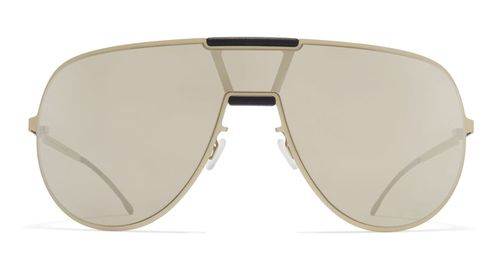 Mr005 Mh74 - Titan / Black / Electrum Mirror Lens Sunglasses