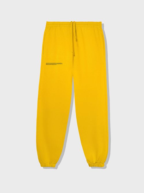 Archive Lightweight Recycled Cotton Track Pants - starfish yellow XS