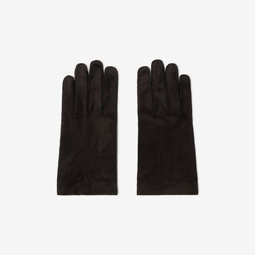 B Charm Suede Gloves