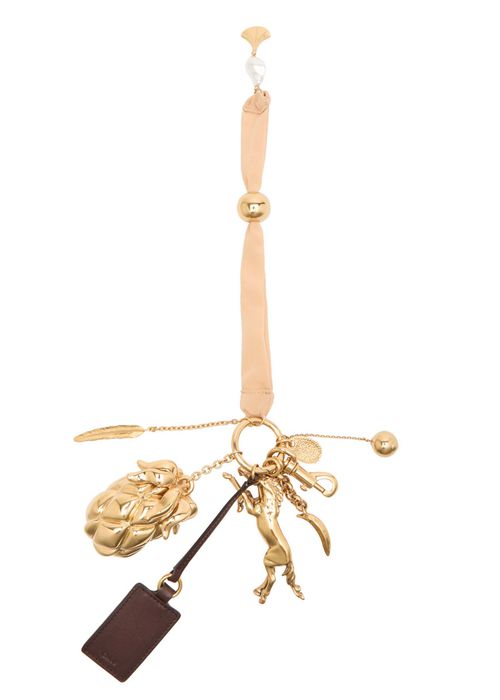 Chloe Pineapple Charm Keyring