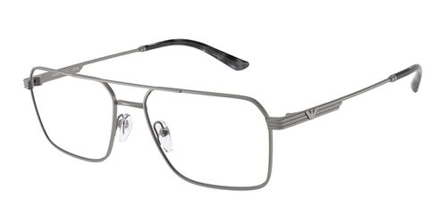 Emporio Armani EA1166 3003 Men's Eyeglasses Gunmetal Size 55 - Blue Light Block Available