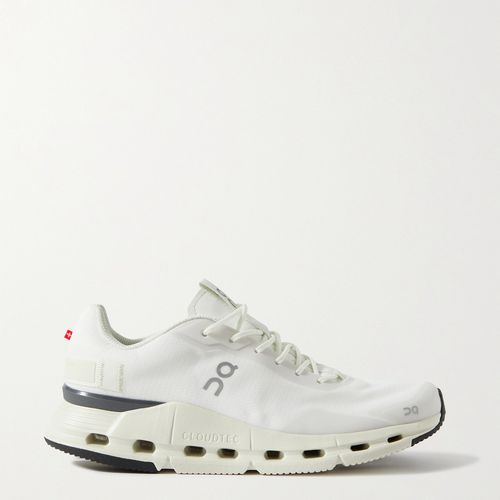Louis Vuitton Cloudnova Form Mesh And Leather Sneakers - White