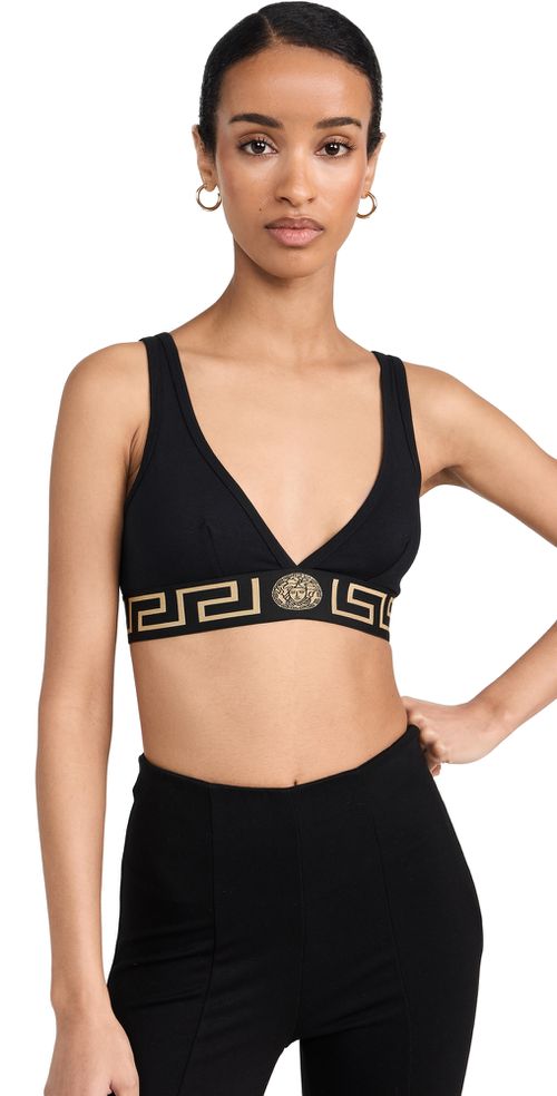 Topeka Jersey Bi-Stretch Cotton Bralette A1008-Black