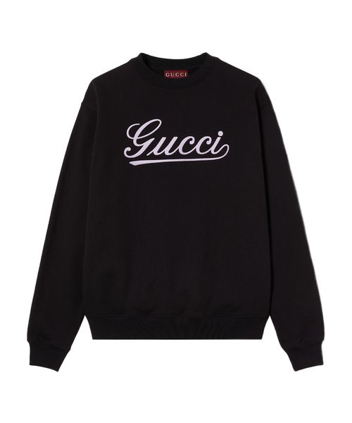 Gucci Script-embroidered sweater