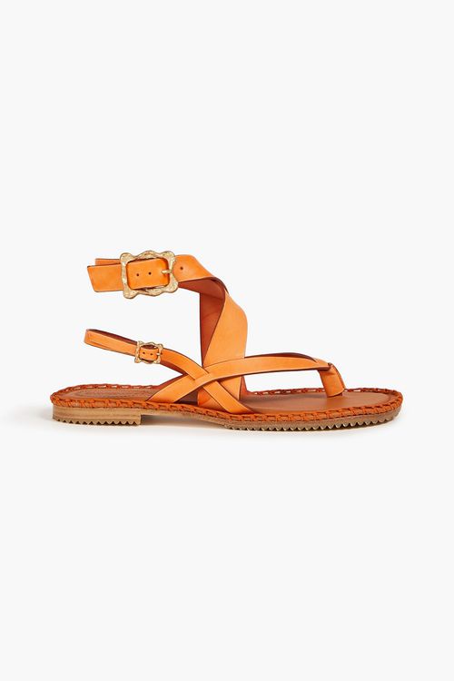 Leather sandals
