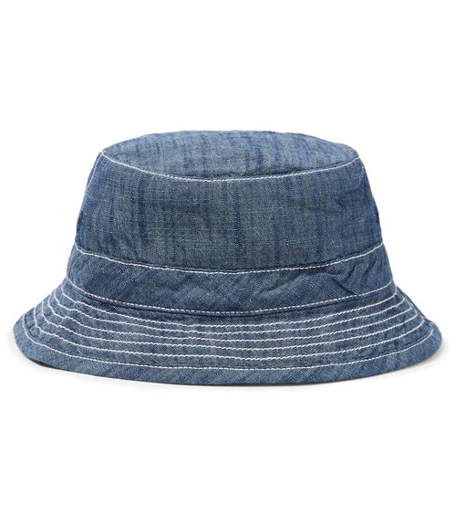 Baby Piob chambray hat