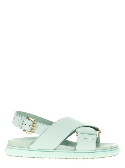 Light Blue Fussbet Sandals