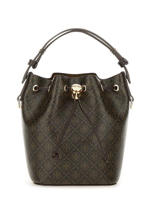 "T Monogram" Bucket Bag