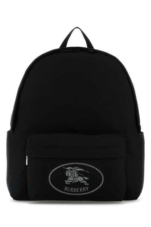 Black Canvas Backpack