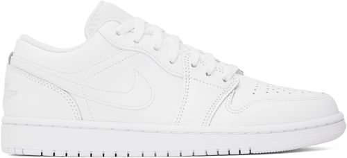 Nike Jordan White Air Jordan 1 Low Sneakers