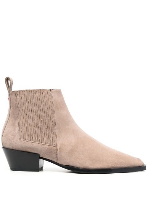 Bea 40mm suede boots - Grey