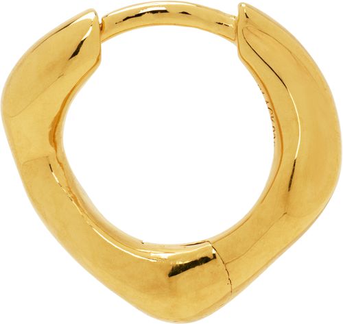Maria Black Gold Anil Huggie Single Earring