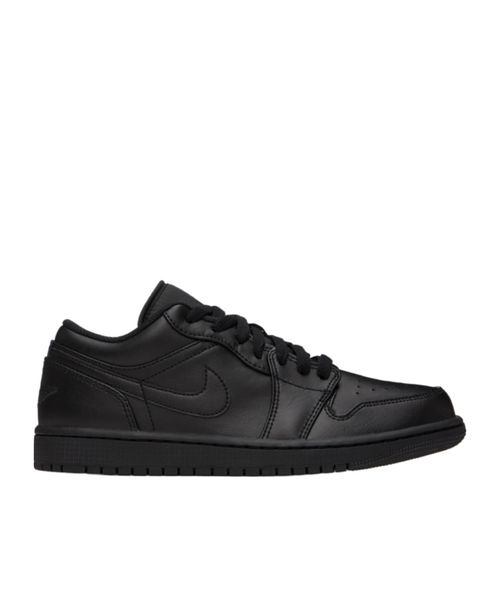 Black Air Jordan 1 Low Sneakers