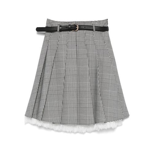 Prince Of Wales-check Skirt
