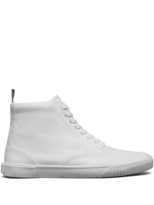 톰브라운 남성 Heritage sneakers - White MFE010B05584