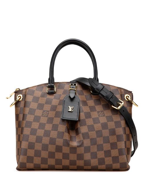 Louis Vuitton Pre-Owned 2021-2024 Damier Ebene Odeon Tote PM satchel - Brown