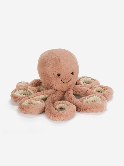 Jellycat Odell Octopus Soft Toy in Pink (49 CM) One size