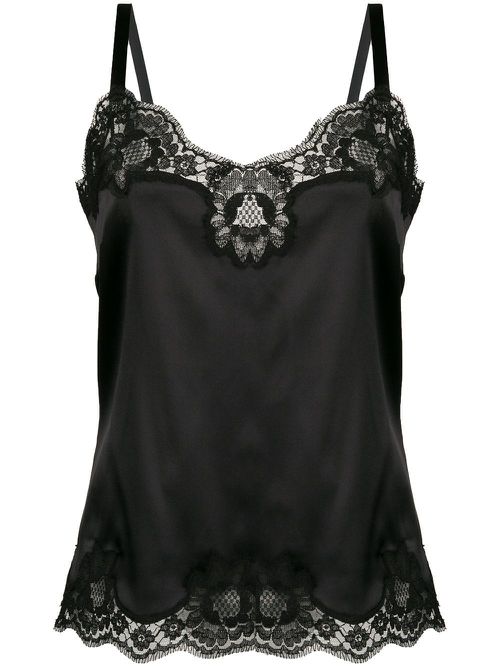 Lace trim camisole