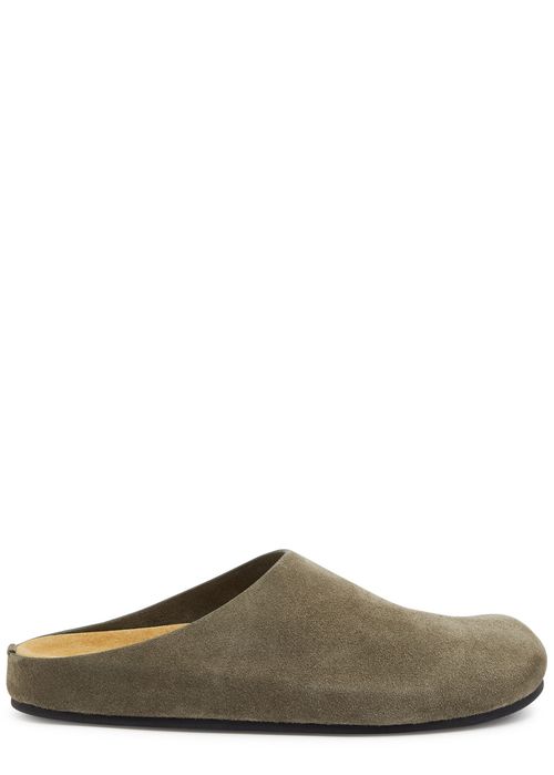 Hugo Suede Mules
