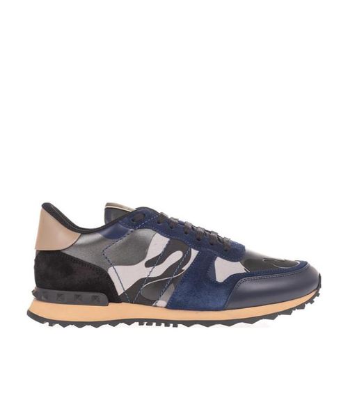Rockstud Rockrunner camouflage sneakers