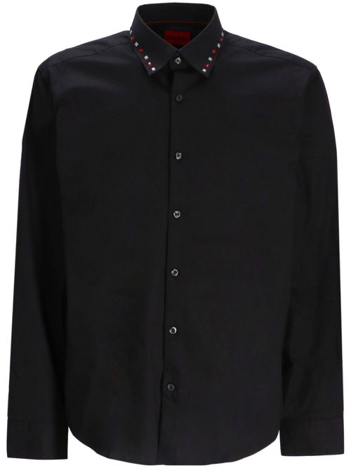 Ermo studded shirt - Black