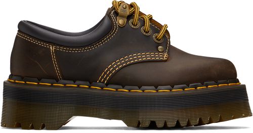 Dr. Martens Brown 8053 Arc Crazy Horse Leather Platform Casual Derbys