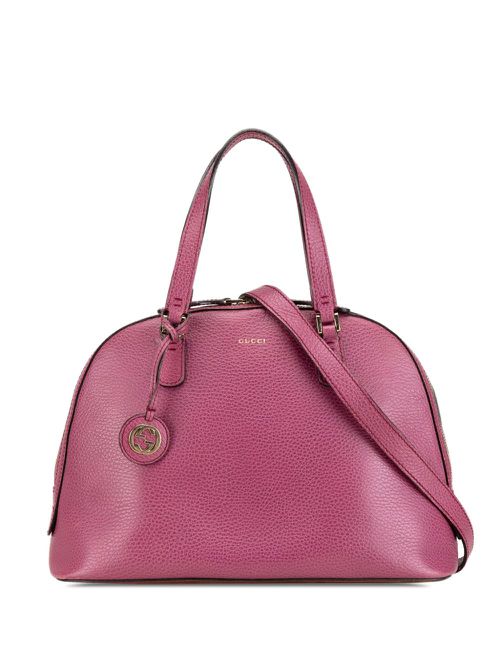 2000-2015 Lady Dollar Dome satchel - Purple