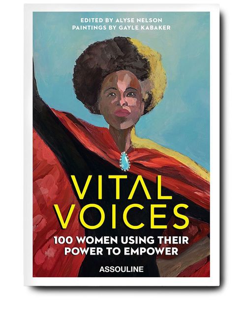 Vital Voices: 100 Women Using Their Power to Empower book - Blue