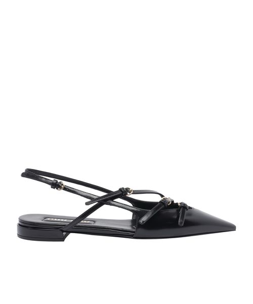 Buckle flat sandals