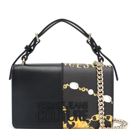 Versace Jeans Couture Chain Couture Chain Couture Tote Bag in Black