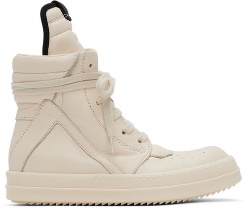 Rick Owens Kids Off-White Geobaskets Sneakers