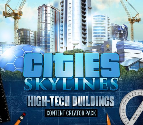 Cities: Skylines - Content Creator Pack: High-Tech Buildings DLC RU/CIS PC Steam CD Key