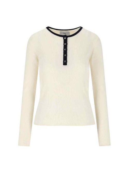 Dunst Buttoned Long Sleeve Top