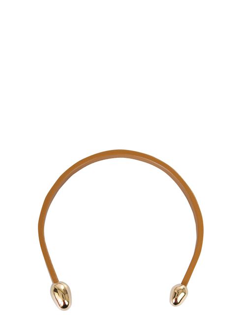 Leather necklace
