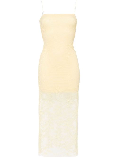 Juliette midi dress - Yellow
