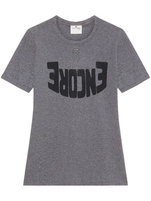 Encore cotton T-shirt - Grey
