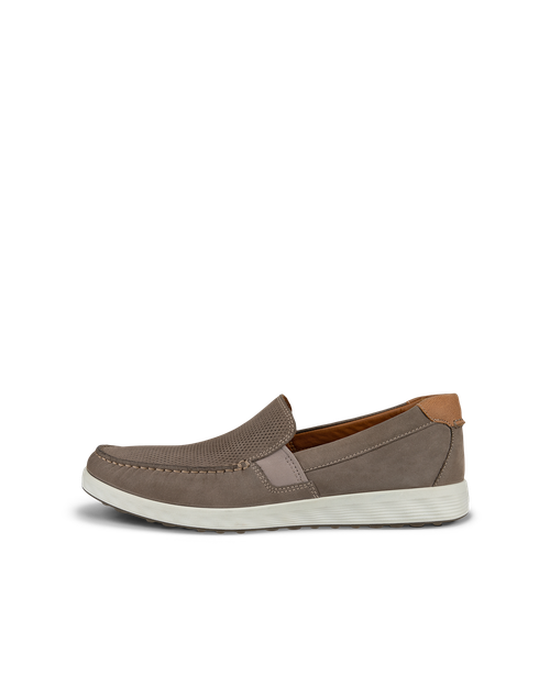 S Lite Moc - Men's Nubuck Moccasin - Gray