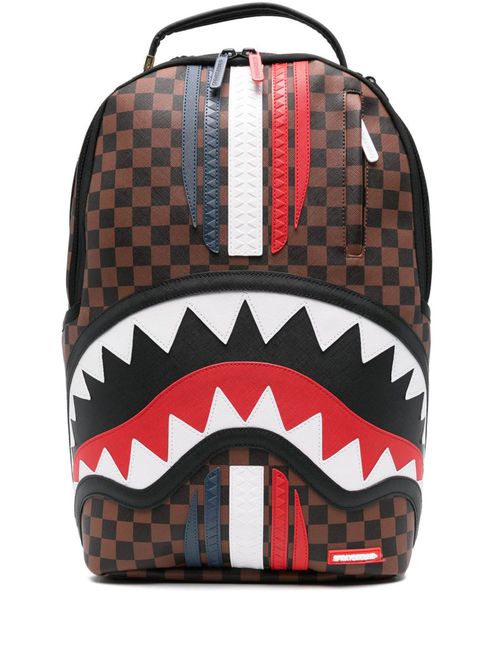 Brown Backpacks With Print