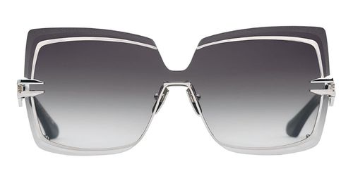 Dita Brokyn DTS440-A-02 Women’s Sunglasses Silver Size 143