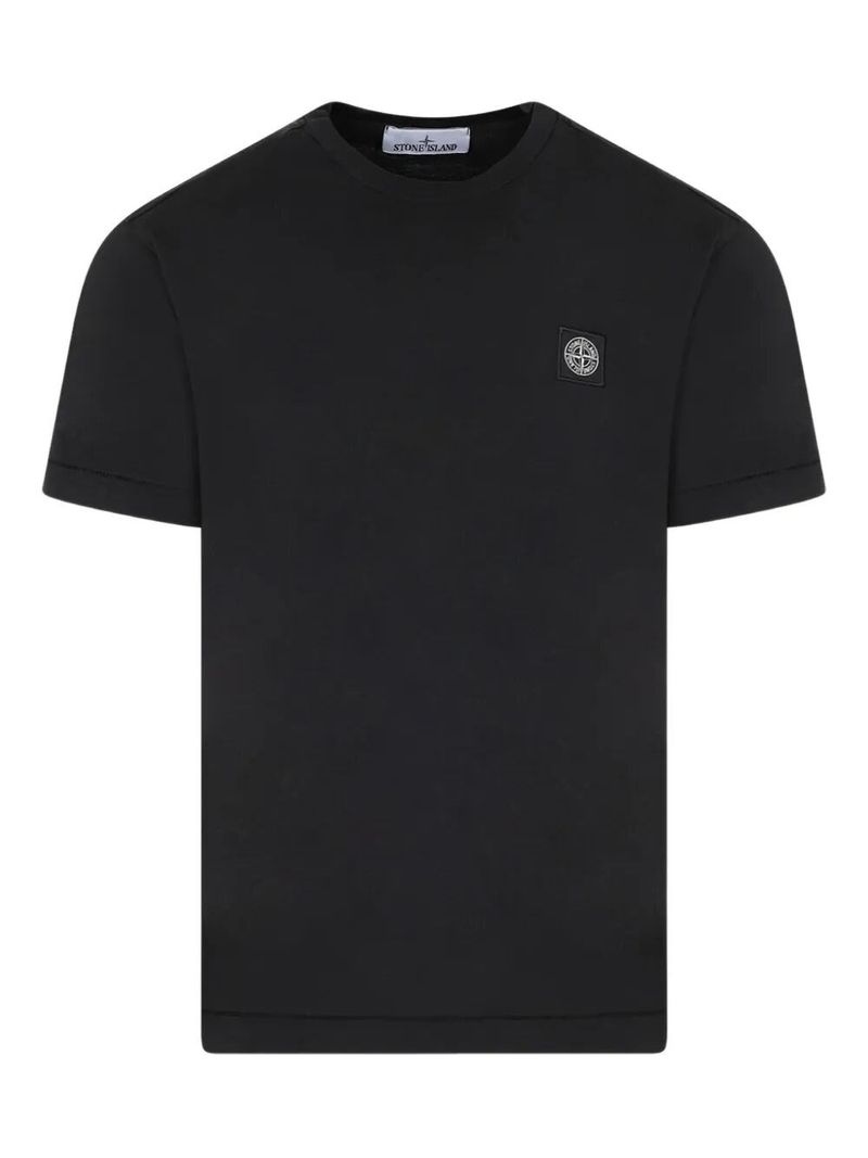 스톤아일랜드 남성 Slim Fit Cotton Jersey T-Shirt With Compass Patch