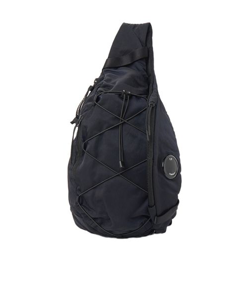 Logo cross-body backpack