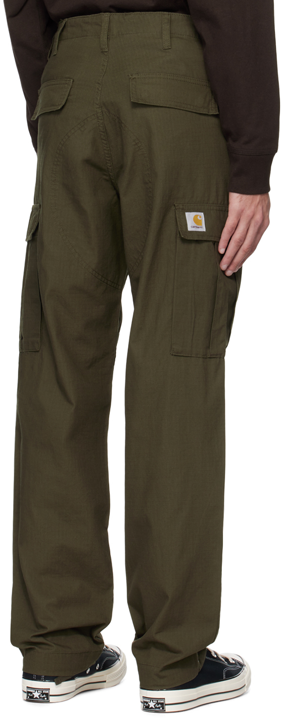 Carhartt Work In Progress Green Regular Cargo Pants
