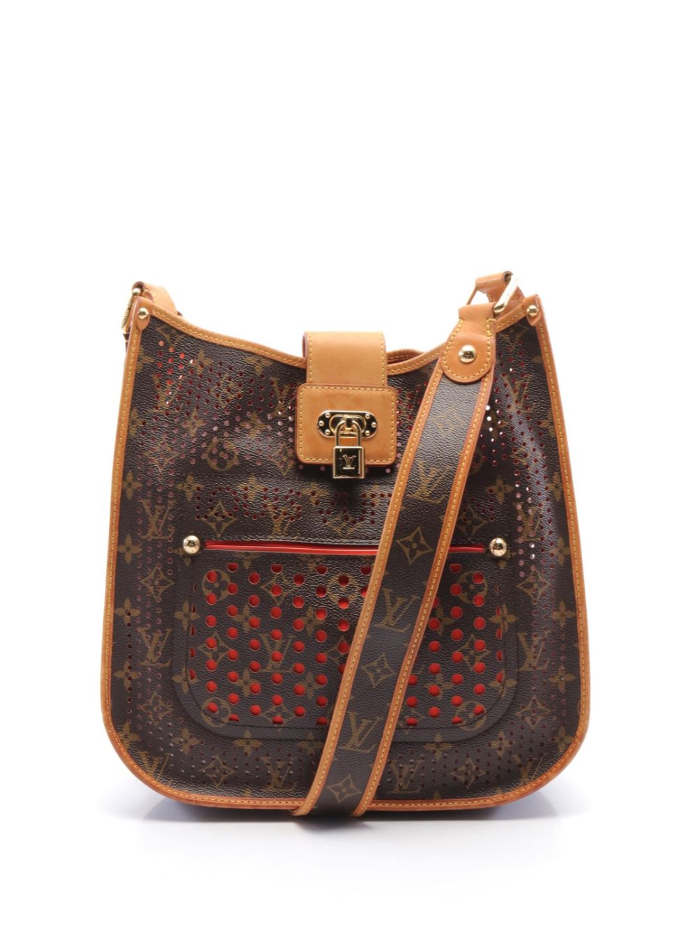 Louis Vuitton 2008 pre-owned Monogram Perforated Musette shoulder bag -  Brown - Realry: A global fashion sites aggregator