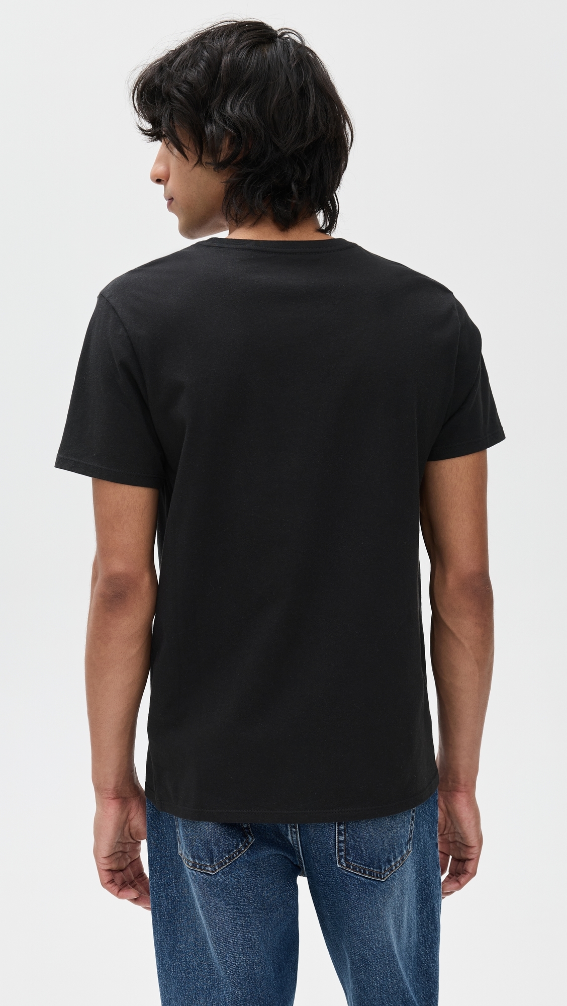 Lacoste Cotton Undershirt Crew Tee 3 Pack Black